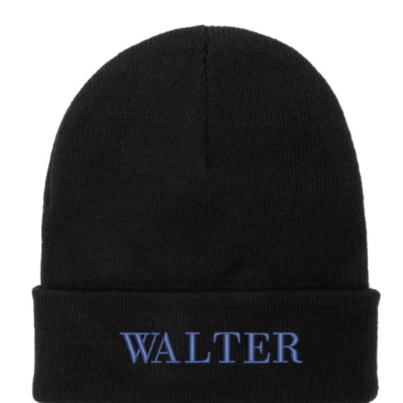 WALTER EMBROIDERED SOFT SPUN BEANIE | bythelionnody main image 4